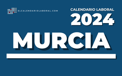 Calendario con todos los dias festivos en Murcia 2024